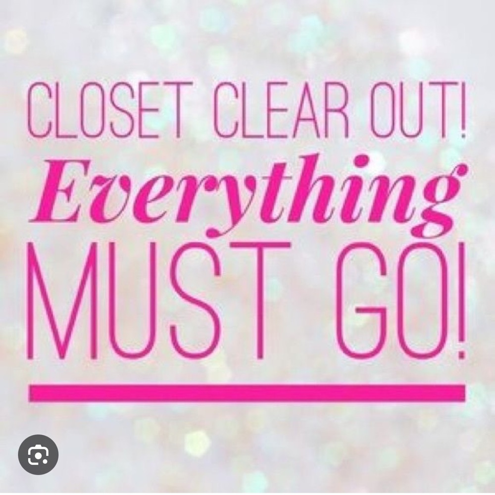 Moving everything must go!